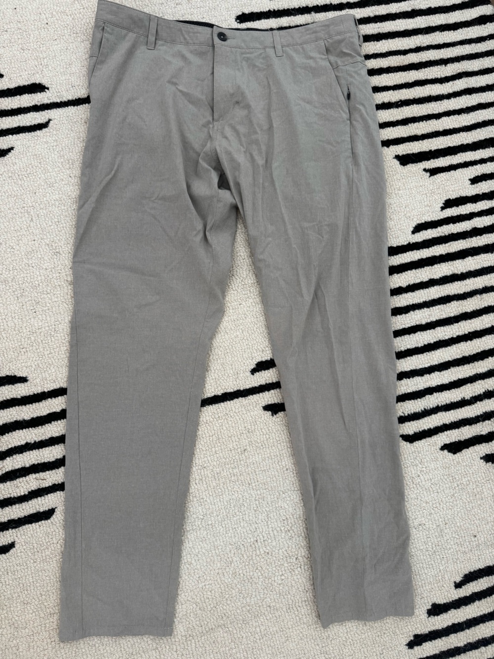 Vuori Gray Stretch Chinos